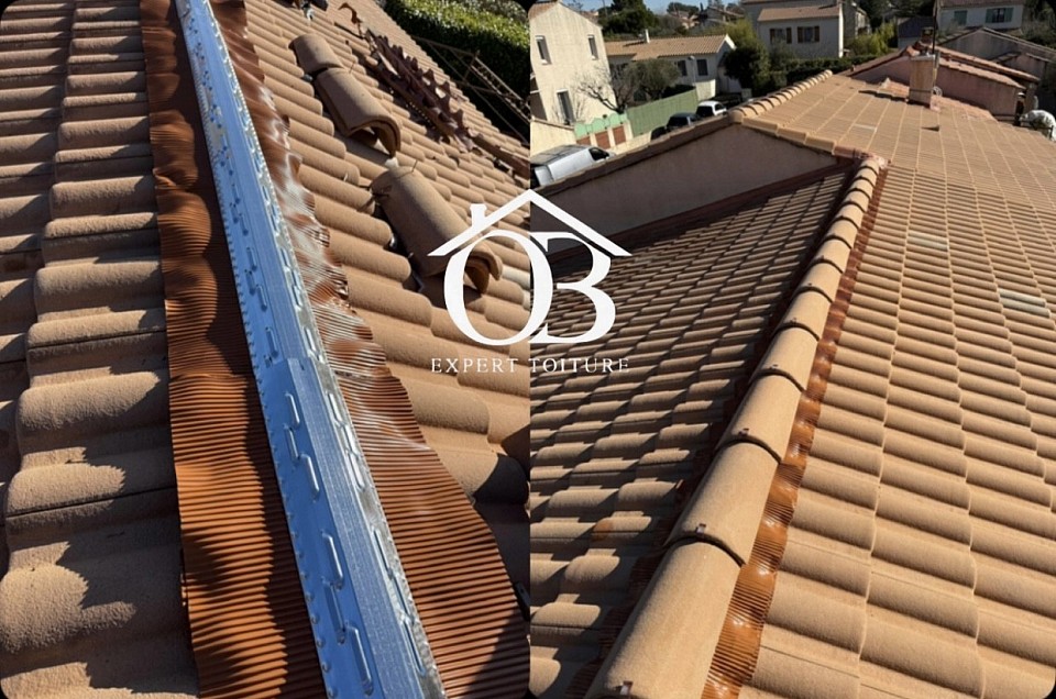 Faîtage cloisor toiture